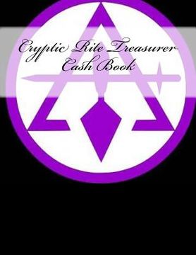 portada Cryptic Rite Treasurer Cash Book (en Inglés)
