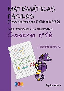 Libro Matemáticas Fáciles 16, eso, Equipo Ábaco, ISBN 9788484914778.  Comprar en Buscalibre