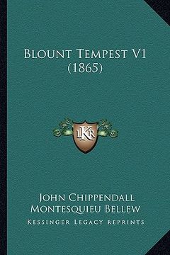 portada blount tempest v1 (1865) (en Inglés)