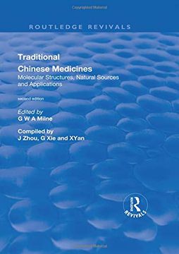 portada Traditional Chinese Medicines: Molecular Structures, Natural Sources and Applications (in English)