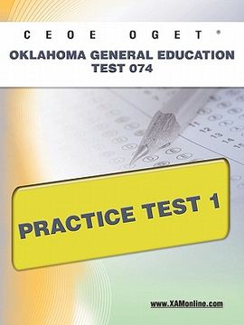 portada ceoe oget oklahoma general education test 074 practice test 1 (en Inglés)