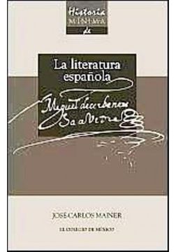 portada Historia Minima de la Literatura Española. Miguel de Cervantes Saavedra
