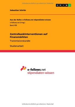 portada Zentralbankinterventionen auf Finanzmärkten (German Edition)