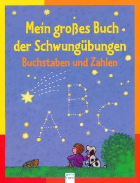 portada Mein großes Buch der Schwungübungen. Buchstaben und Zahlen: Lernen & Spielen (en Alemán)