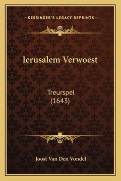 portada Ierusalem Verwoest: Treurspel (1643)
