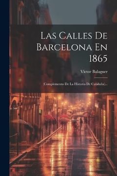 portada Las Calles de Barcelona en 1865: