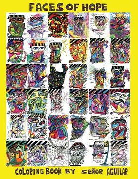 portada Faces Of Hope Twentieth Anniversary Coloring Book (en Inglés)