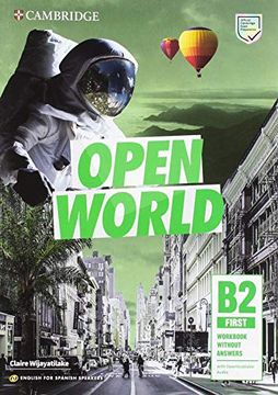 portada Open World First Workbook Without Answers with Downloadable Audio English for Spanish Speakers [With eBook] (in English)