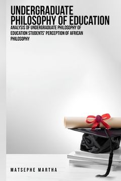portada Analysis of Undergraduate Philosophy of Education (en Inglés)
