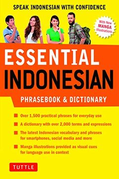 portada Essential Indonesian Phras & Dictionary: Speak Indonesian With Confidence (Essential Phras and Dictionary Series) (en Inglés)
