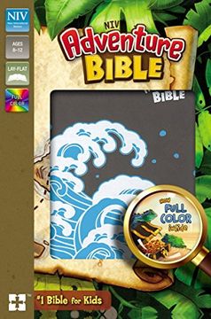portada NIV Adventure Bible, Imitation Leather, Gray, Full Color Interior