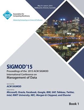 portada SIGMOD 15 International Conference on Management of Data V1 (en Inglés)