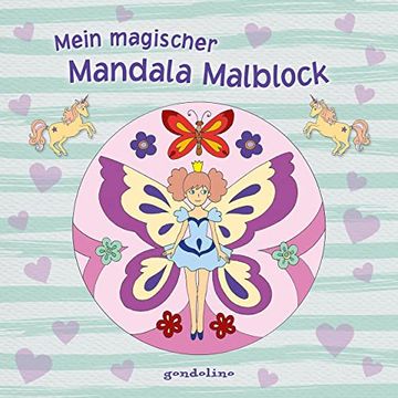 portada Mein Magischer Mandala Malblock (Blumenelfe) (en Alemán)