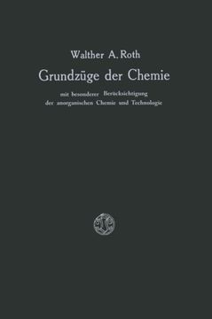 portada Grundzüge der Chemie mit Besonderer Berücksichtigung der anorganischen Chemie und Technologie (German Edition)