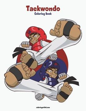 portada Taekwondo Coloring Book 1 (en Inglés)
