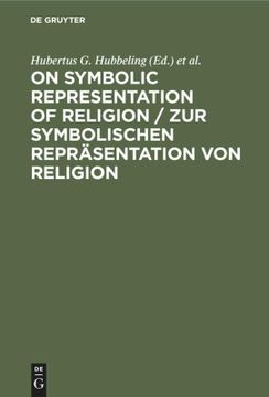 portada On Symbolic Representation of Religion / zur Symbolischen Repraesentation von Religion (en Inglés)