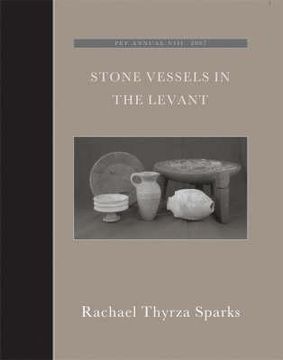portada Stone Vessels in the Levant (en Inglés)