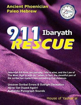 portada 911 Ibaryath Rescue: Ancient Phoenician Paleo Hebrew (en Inglés)