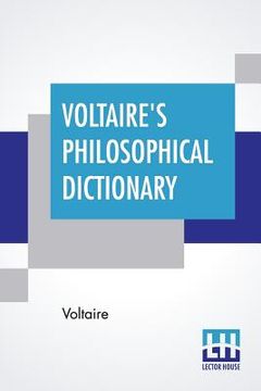 portada Voltaire's Philosophical Dictionary (in English)