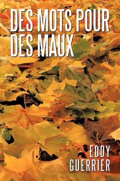 portada Des Mots Pour Des Maux (en Francés)