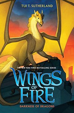 portada Darkness of Dragons (Wings of Fire, Book 10) (en Inglés)
