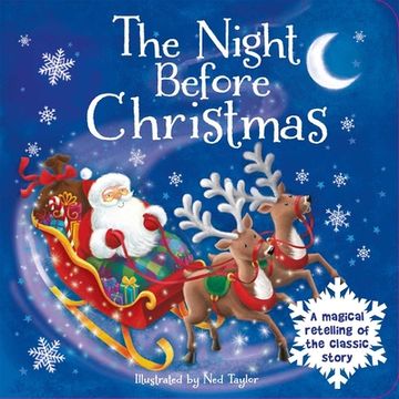 portada The Night Before Christmas: Padded Board Book (en Inglés)
