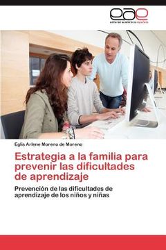 portada estrategia a la familia para prevenir las dificultades de aprendizaje (en Inglés)