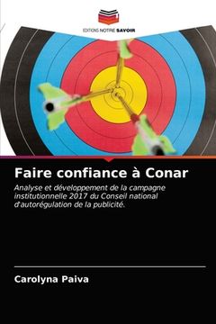 portada Faire confiance à Conar (in French)