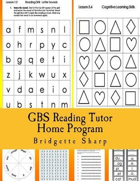 portada GBS Reading Tutor Home Program: Reading Tutoring that YOU Can DO at Home! (en Inglés)