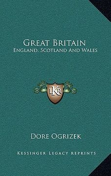 portada great britain: england, scotland and wales (in English)