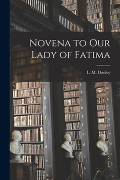 portada Novena to Our Lady of Fatima