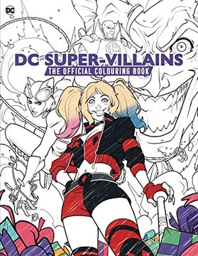 portada Dc: Super-Villains: The Official Colouring Book (in English)