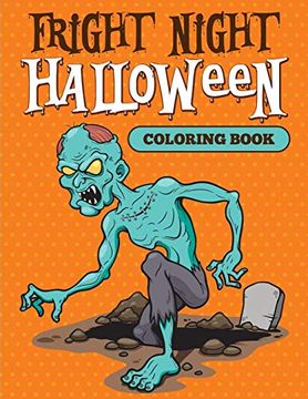 portada Fright Night: Halloween Coloring Book (in English)
