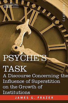 portada psyche's task: a discourse concerning the influence of superstition (en Inglés)