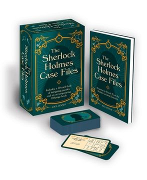 portada The Sherlock Holmes Case Files: Includes a 50-Card Deck of Absorbing Puzzles and an Accompanying 128-Page Book (en Inglés)