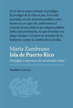 portada Isla de Puerto Rico: Nostalgia y Esperanza de un Mundo Mejor