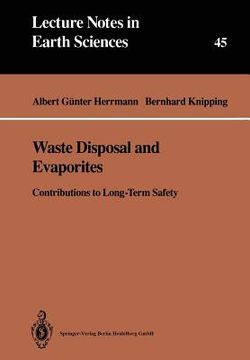 portada waste disposal and evaporites: contributions to long-term safety