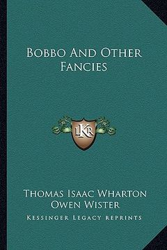 portada bobbo and other fancies