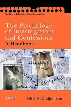portada the psychology of interrogations and confessions