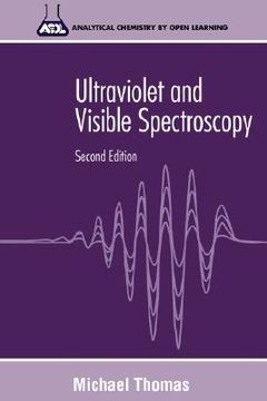 portada ultraviolet and visible spectroscopy: analytical chemistry by open learning (en Inglés)