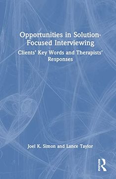 portada Opportunities in Solution-Focused Interviewing (en Inglés)