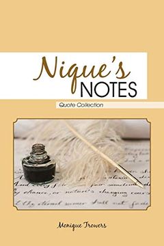 portada Nique's Notes: Quote Collection (en Inglés)