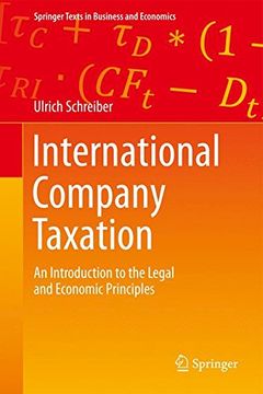 portada international company taxation: an introduction to the legal and economic principles (en Inglés)
