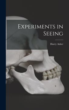 portada Experiments in Seeing (in English)