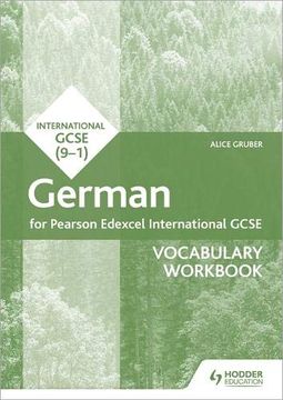 portada Pearson Edexcel International Gcse German Vocabulary Workbook (en Inglés)