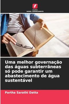 portada Uma Melhor Governação das Águas Subterrâneas só Pode Garantir um Abastecimento de Água Sustentável