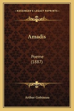 portada Amadis: Poeme (1887) (in French)