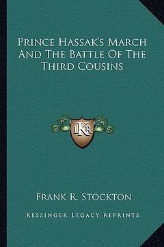 portada prince hassak's march and the battle of the third cousins (in English)