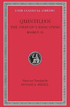 portada Quintilian: The Orator's Education, iv, Books 9-10 (Loeb Classical Library no. 127) (Volume iv) (en Inglés)