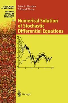 portada numerical solution of stochastic differential equations (en Inglés)